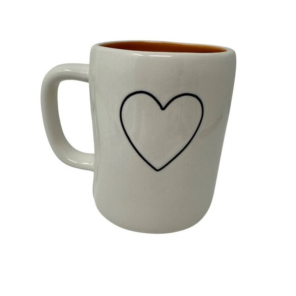 Rae Dunn Pumpkin Spice Mug Large Coffee Cup Ceramic Magenta LL Farmhouse Gift - Picture 4 of 7